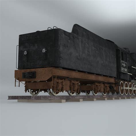 ds max steam locomotive