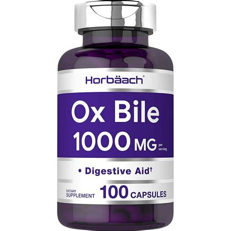 ox bile mg  capsules  gmo gluten  digestive