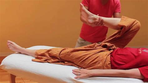 lotus palm table thai yoga massage youtube