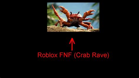 crab rave roblox fnf youtube