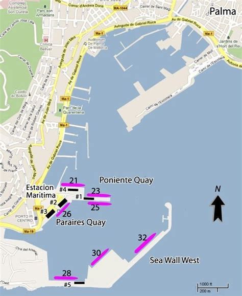 palma de mallorca majorca island balearic spain cruise port schedule cruisemapper
