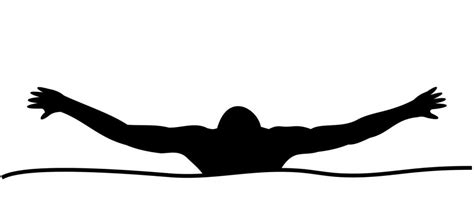 girl swimmer svg