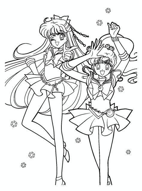 pin  kylie heber  anime coloring sailor moon coloring pages