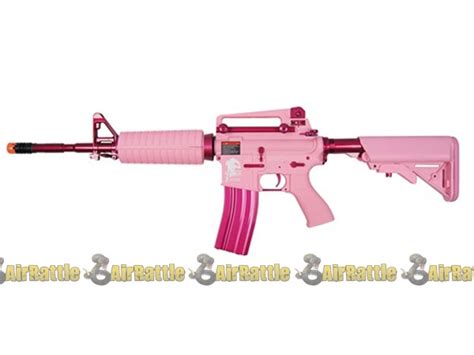 Gandg Ff16 Pink Femme Fatale M4 Carbine Aeg Airsoft Gun Blowback
