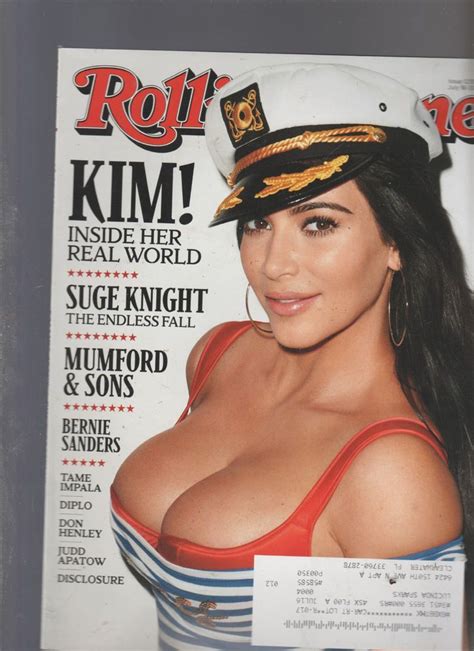 July 16 30 2015 Rolling Stone Magazine Kim Kardashian Kim Kardashian