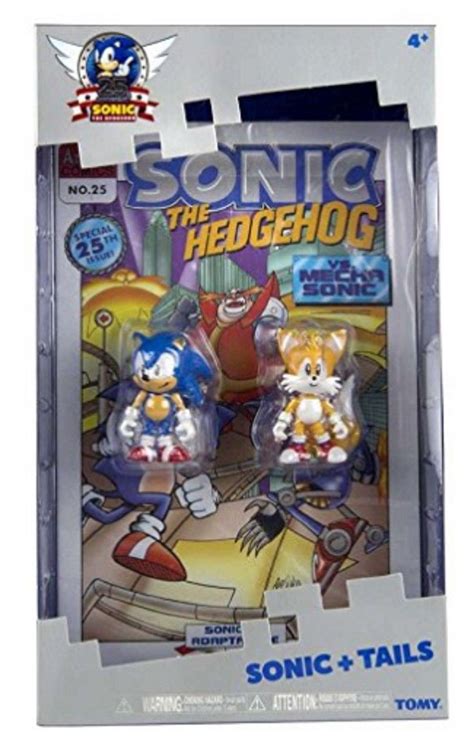 25th Anniversary Sonic And Tails Vs Mecha Sonic Walmart
