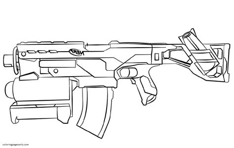 elite nerf coloring pages gun coloring pages coloring pages