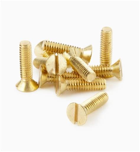 Brass Screws 1 4 20 Thread Lee Valley Tools
