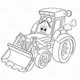Traktor Malvorlage Bulldozer Bagger Kleurplaat Ausmalbilder Ausmalbilderfureuch sketch template