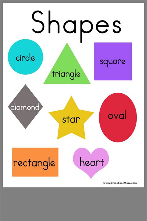 pin  zakiah mousa  learning shapes preschool printables shapes
