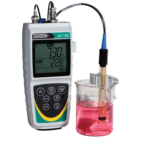 Oakton Waterproof Ph 150 Portable Meter With Sj All In One