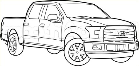 beautiful ford truck coloring pages image   truck coloring