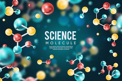 vector colorful realistic science background