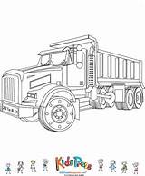 Truck Coloring Dump Pages Trucks Kidspressmagazine Color Colouring Drawing Kids Big Choose Board Now sketch template