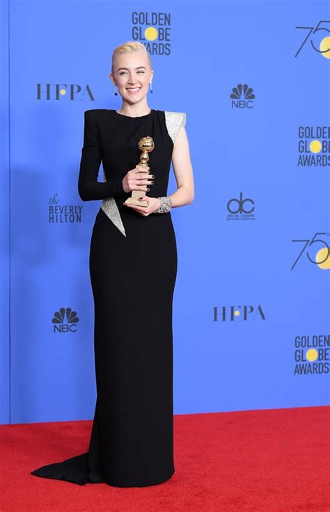 Saoirse Ronan At The Golden Globes 2018 Popsugar