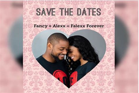 alex ekubo   fiancee fancy acholonu announce  wedding  gistfox news