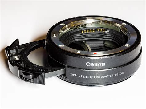 C Pl Canon Bayonet Adapter Ef Eos R With Plug In Filter Camera And Photo