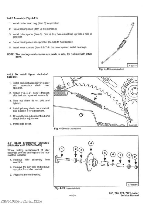 bobcat     skid steer service manual