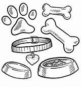 Dog Coloring Bone Food Pages Color Printable Getdrawings Getcolorings sketch template
