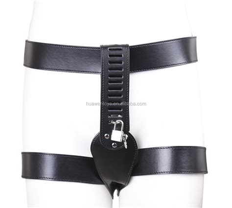 women chastity belt lock shorts sexy panties pu leather thongs pants