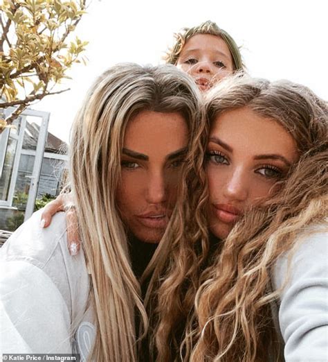 katie price shares sweet snap with lookalike daughter princess and her