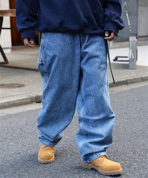 2018 Best Version Kanye West Oversize Baggy Hypertrophy Men Jeans Hip