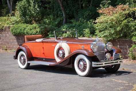 1931 packard deluxe eight convertible coupe lebaron cars