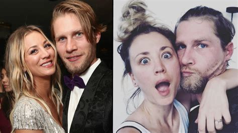 kaley cuoco reveals that she doesn t live with husband karl cook 9celebrity