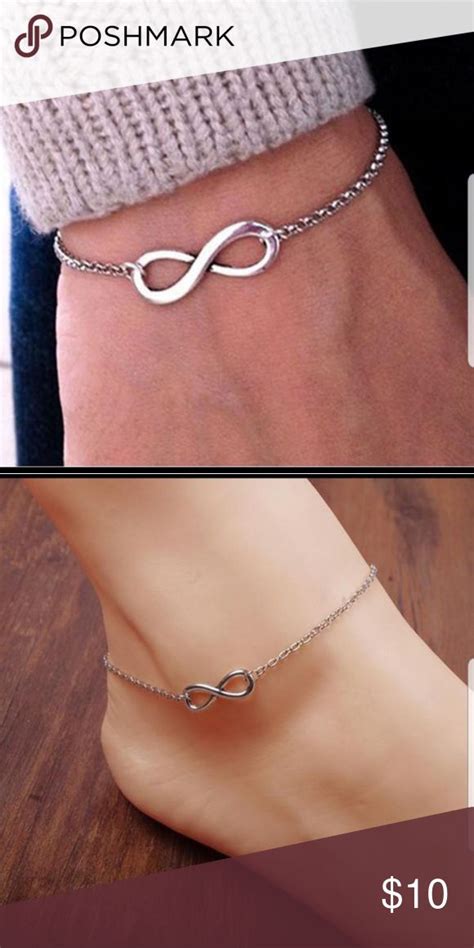 Infinity Symbol Bracelet Anklet Anklet Bracelets Infinity Symbol