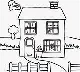 House Drawing Kids Coloring Colour Wallpaper Beautiful Small Simple Line Kid Colouring Drawings للتلوين Pages رسومات Getdrawings Wallpapersafari منازل صور sketch template