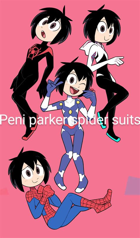 Peni Parker Wears Her Friends Suit By Spiderpeni On Deviantart