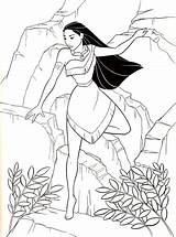 Pocahontas Figuren sketch template