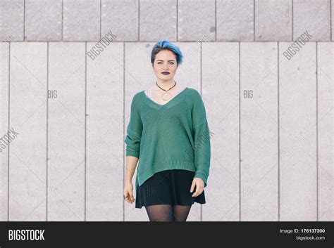 teen androgynous image and photo free trial bigstock