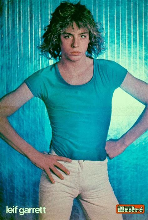 leif garrett was a real hottie in the day but omg he is
