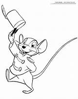 Timothy Mouse Dumbo Coloring Pages Printable Disney Drawing Colouring Book Print Cartoon Kids Supercoloring Characters Choose Board Funstuff Disneyclips Categories sketch template