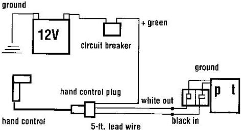 mile marker winch wiring diagram  pole solenoid wiring diagram winch interactive house wiring