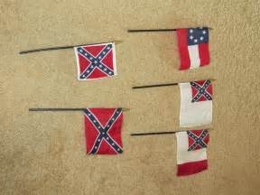 csa southern flags set miniature civil war