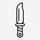 Cuchillo Blade Bowie Survival Pisau Faca Canivete Pngwing sketch template