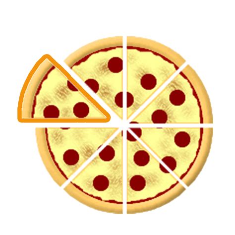 pizza clipart pizza fraction pizza pizza fraction transparent
