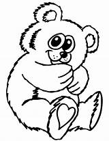 Bear Teddy Coloring Cartoon Pages Cute Face Printable Clip Drawing Cliparts Clipart Bears Kids Clipartbest Book Colouring Sheets Az Library sketch template