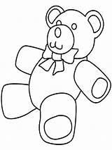 Teddy Coloring Pages Bears Mycoloring Printable sketch template