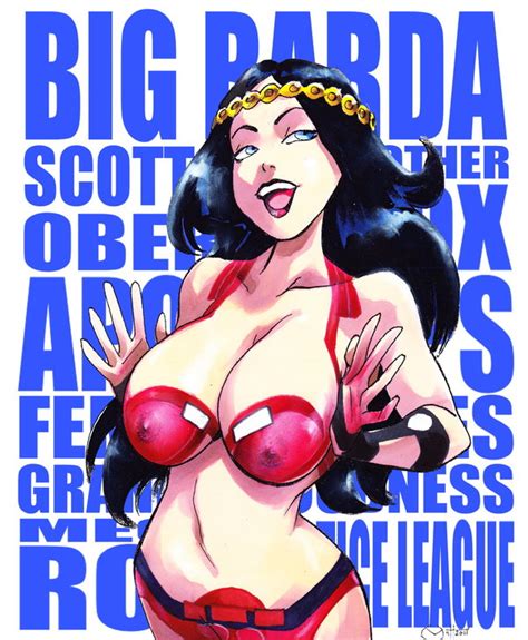 busty poster big barda muscular porn superheroes