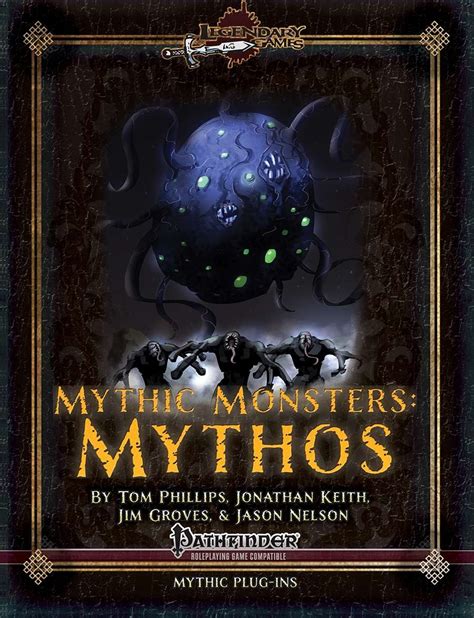 mythic monsters  mythos legendary games mythic plug ins mythos