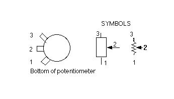 potentiometer wiring standard