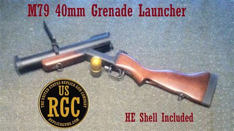 Viet Nam Era M79 40mm Grenade Launcher Metal W Wood Stock
