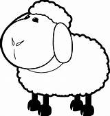 Sheep Farm Coloring Animal Pages Baby Wecoloringpage sketch template
