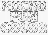 Fonts Letters Mockofun sketch template