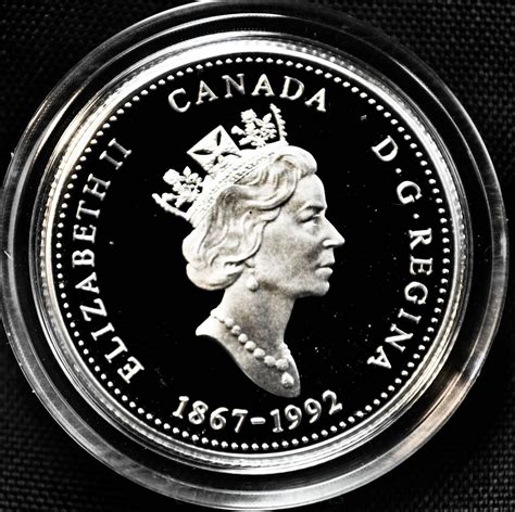 canada  cents proof silver coin british columbia ebay