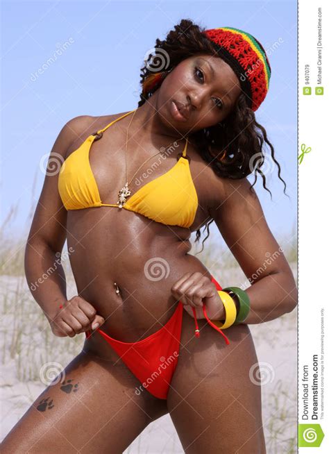 Vivid Colored Bikini Royalty Free Stock Images Image