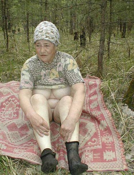 great granny undresses in the woods mature porn photo